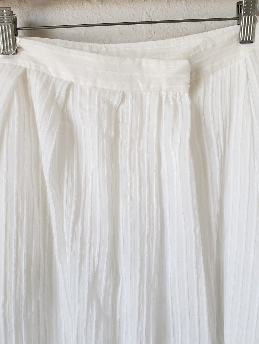 ERDEM White Pleated Maxi Skirt - Picture 10 of 13